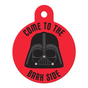 Star Wars Darth Vader Bark Side Large Circle ID Tag