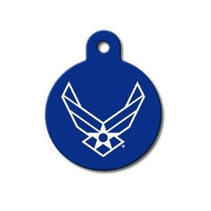 US Air Force Large Circle ID Tag - staygoldendoodle.com