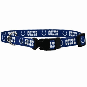Indianapolis Colts Dog Collar - staygoldendoodle.com