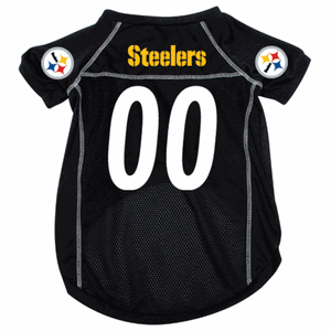Pittsburgh Steelers Pet Mesh Jersey - Large