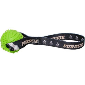 Purdue Boilermakers Rubber Ball Toss Toy - staygoldendoodle.com
