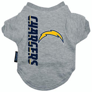 San Diego Chargers Dog Tee Shirt - staygoldendoodle.com