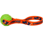 Syracuse Orange Rubber Ball Toss Toy - staygoldendoodle.com