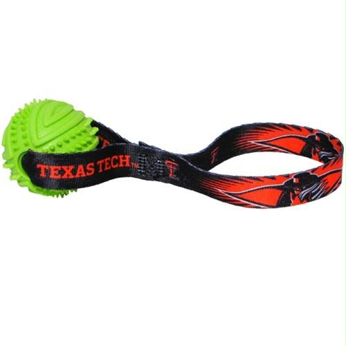 Texas Tech Rubber Ball Toss Toy - staygoldendoodle.com