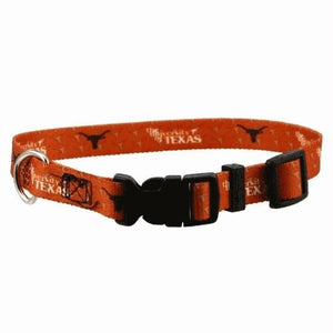 Texas Longhorns Dog Collar - staygoldendoodle.com