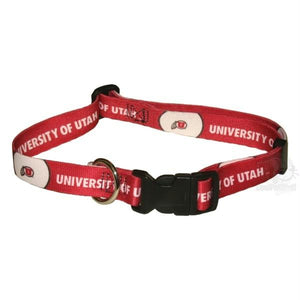 Utah Utes Pet Collar - staygoldendoodle.com