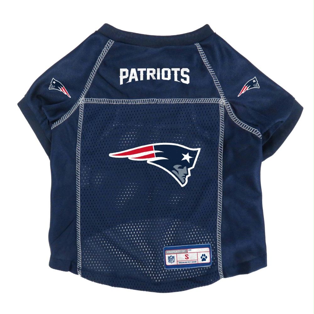 New England Patriots Pet Mesh Jersey - staygoldendoodle.com
