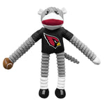 Arizona Cardinals Sock Monkey Pet Toy