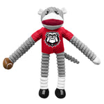 Georgia Bulldogs Sock Monkey Pet Toy