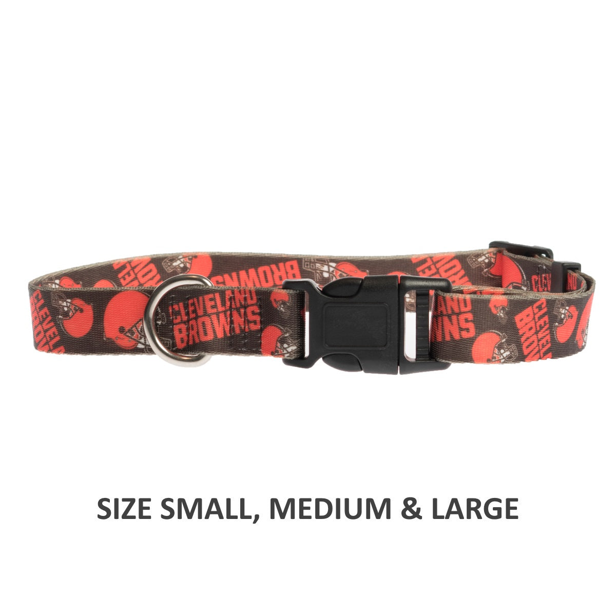 Cleveland Browns Pet Nylon Collar - Small