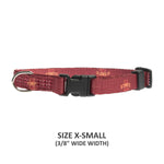 Iowa State Cyclones Pet Nylon Collar - XS - staygoldendoodle.com