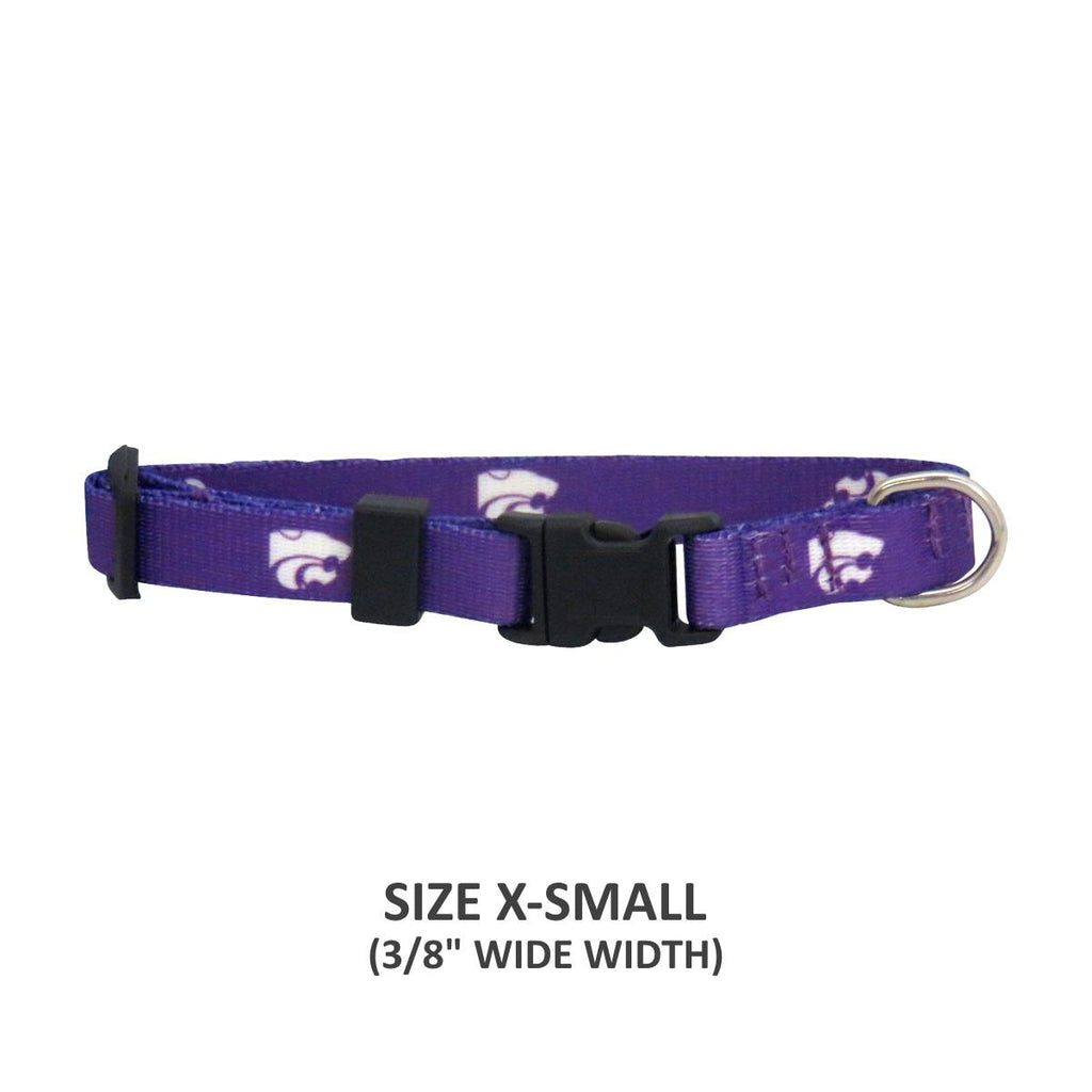 Kansas State Wildcats Pet Nylon Collar - staygoldendoodle.com