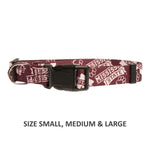 Mississippi State Bulldogs Pet Nylon Collar - Small - staygoldendoodle.com