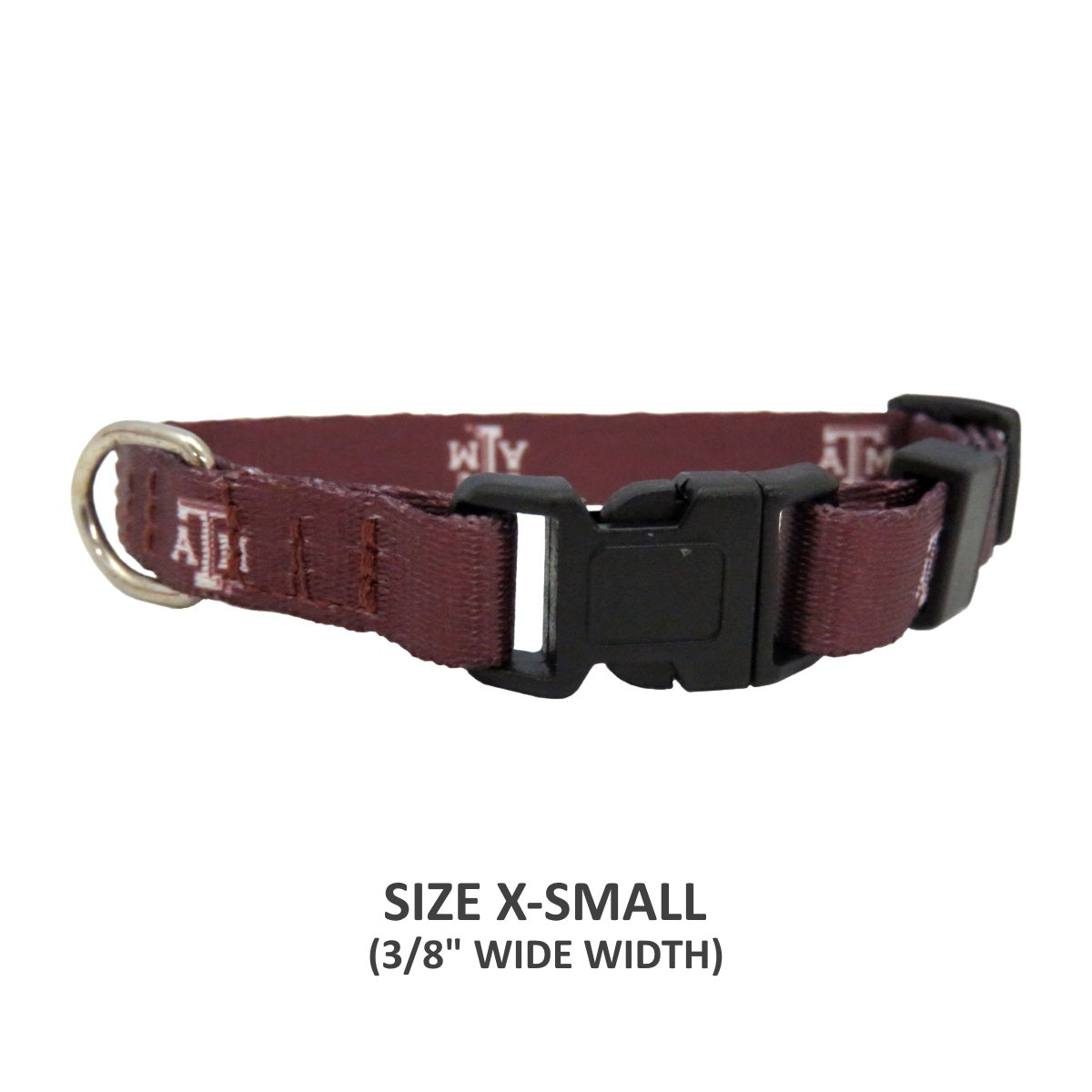 Texas A&M Aggies Pet Nylon Collar - Small - staygoldendoodle.com