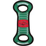 Arkansas Razorbacks Field Pull Dog Toy - staygoldendoodle.com