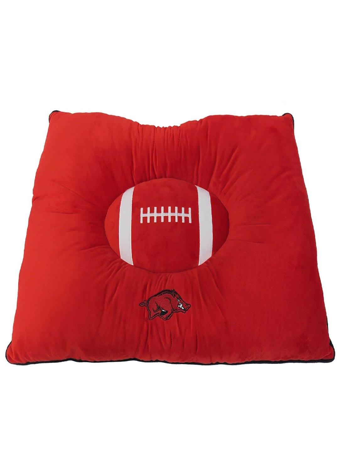Arkansas Razorbacks Pet Pillow Bed - staygoldendoodle.com