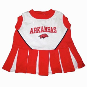 Arkansas Cheerleader Dog Dress - staygoldendoodle.com