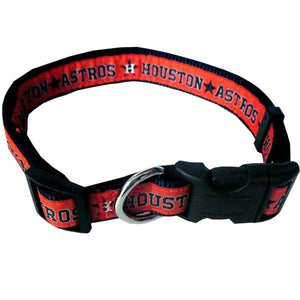 Houston Astros Pet Collar - staygoldendoodle.com