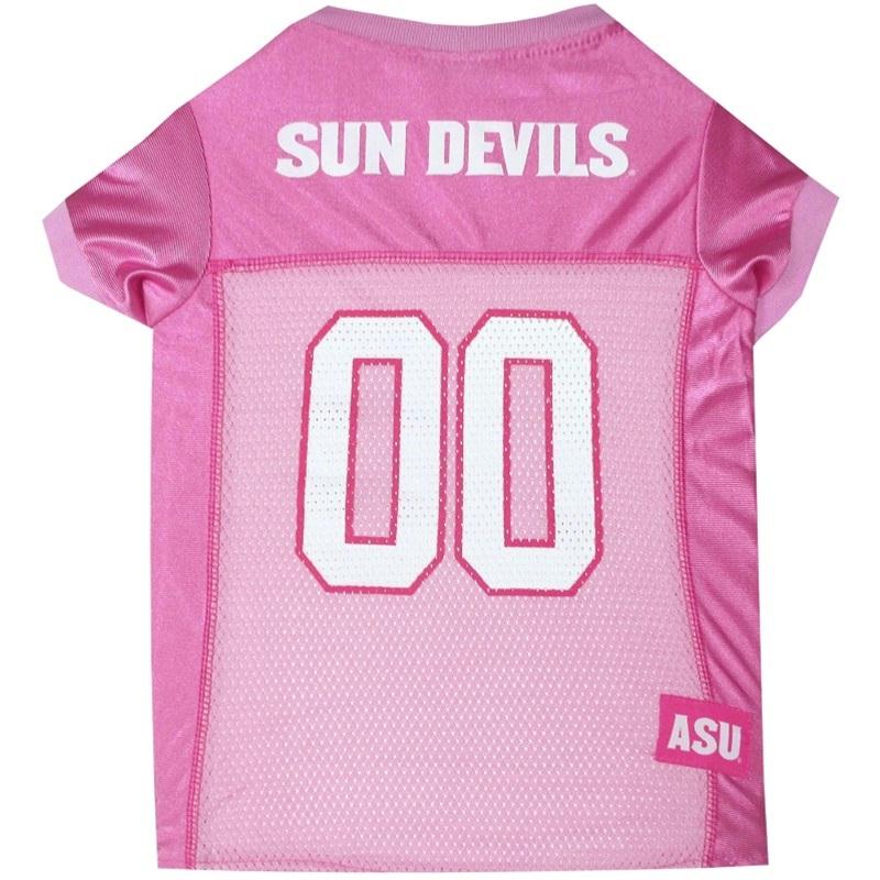 Arizona State Sun Devils Pink Pet Jersey - staygoldendoodle.com