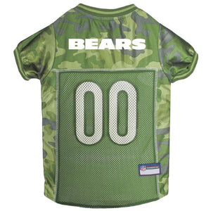 Chicago Bears Pet Camo Jersey - staygoldendoodle.com
