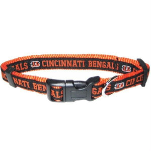 Cincinnati Bengals Pet Collar by Pets First - staygoldendoodle.com