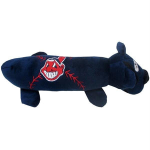 Cleveland Indians Plush Tube Pet Toy - staygoldendoodle.com