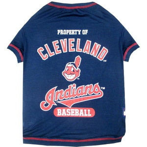 Cleveland Indians Pet T-shirt - staygoldendoodle.com