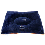 Denver Broncos Pet Pillow Bed - staygoldendoodle.com