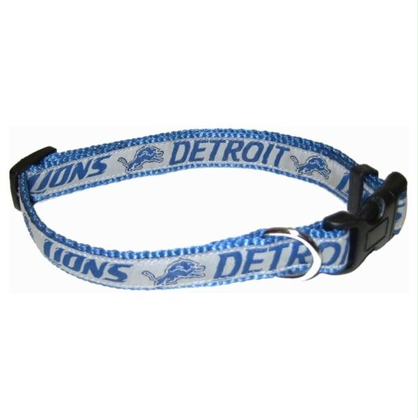 Detroit Lions Pet Collar by Pets First - staygoldendoodle.com