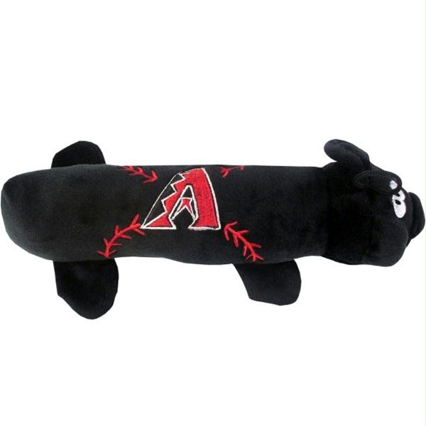Arizona Diamondbacks Plush Tube Pet Toy - staygoldendoodle.com