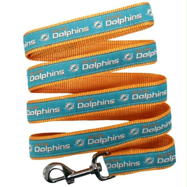 Miami Dolphins Pet Leash - staygoldendoodle.com
