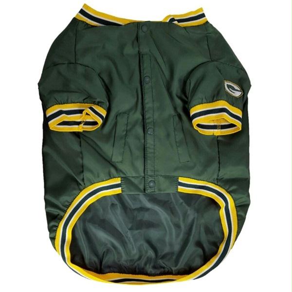 Green Bay Packers Pet Sideline Jacket - staygoldendoodle.com