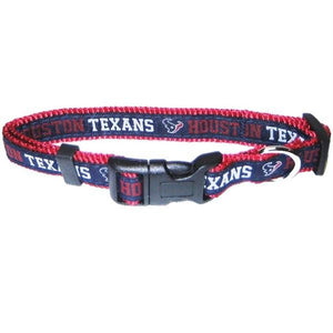 Houston Texans Pet Collar - staygoldendoodle.com