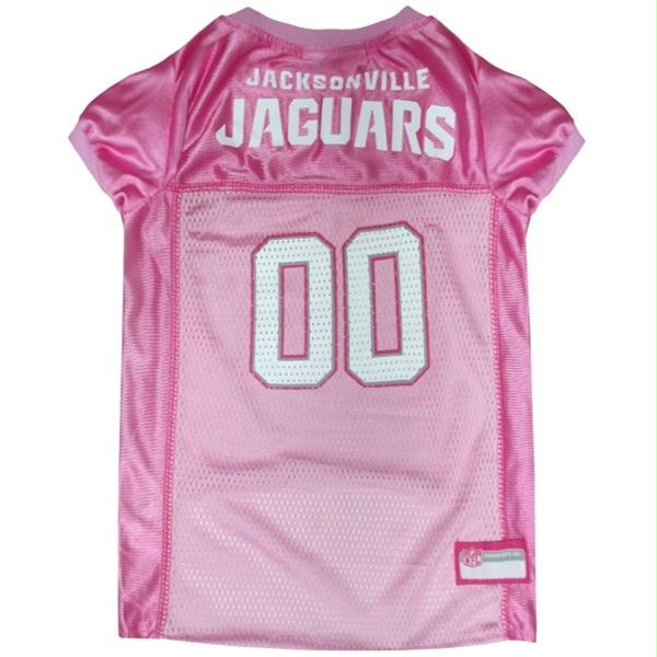 Jacksonville Jaguars Pink Pet Jersey - staygoldendoodle.com