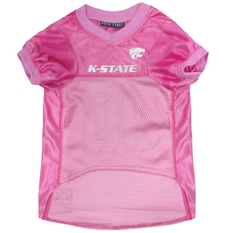 Kansas State Wildcats Pink Pet Jersey - staygoldendoodle.com