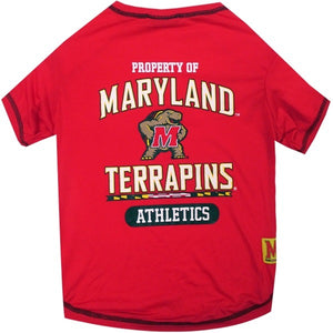 Maryland Terrapins Pet T-Shirt - staygoldendoodle.com