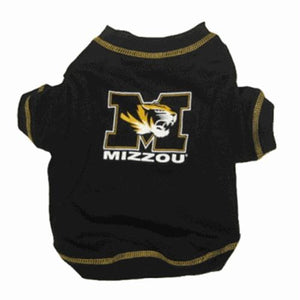 Missouri Tigers Dog Tee Shirt - staygoldendoodle.com