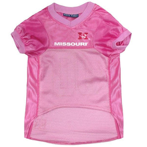 Missouri Tigers Pink Pet Jersey - staygoldendoodle.com