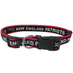 New England Patriots Pet Collar by Pets First - XL - staygoldendoodle.com