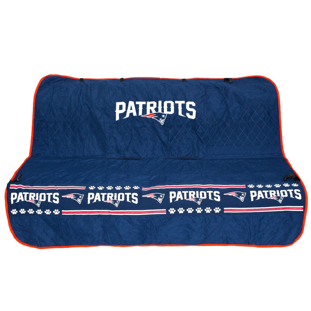 New England Patriots Pet Car Seat Cover - staygoldendoodle.com