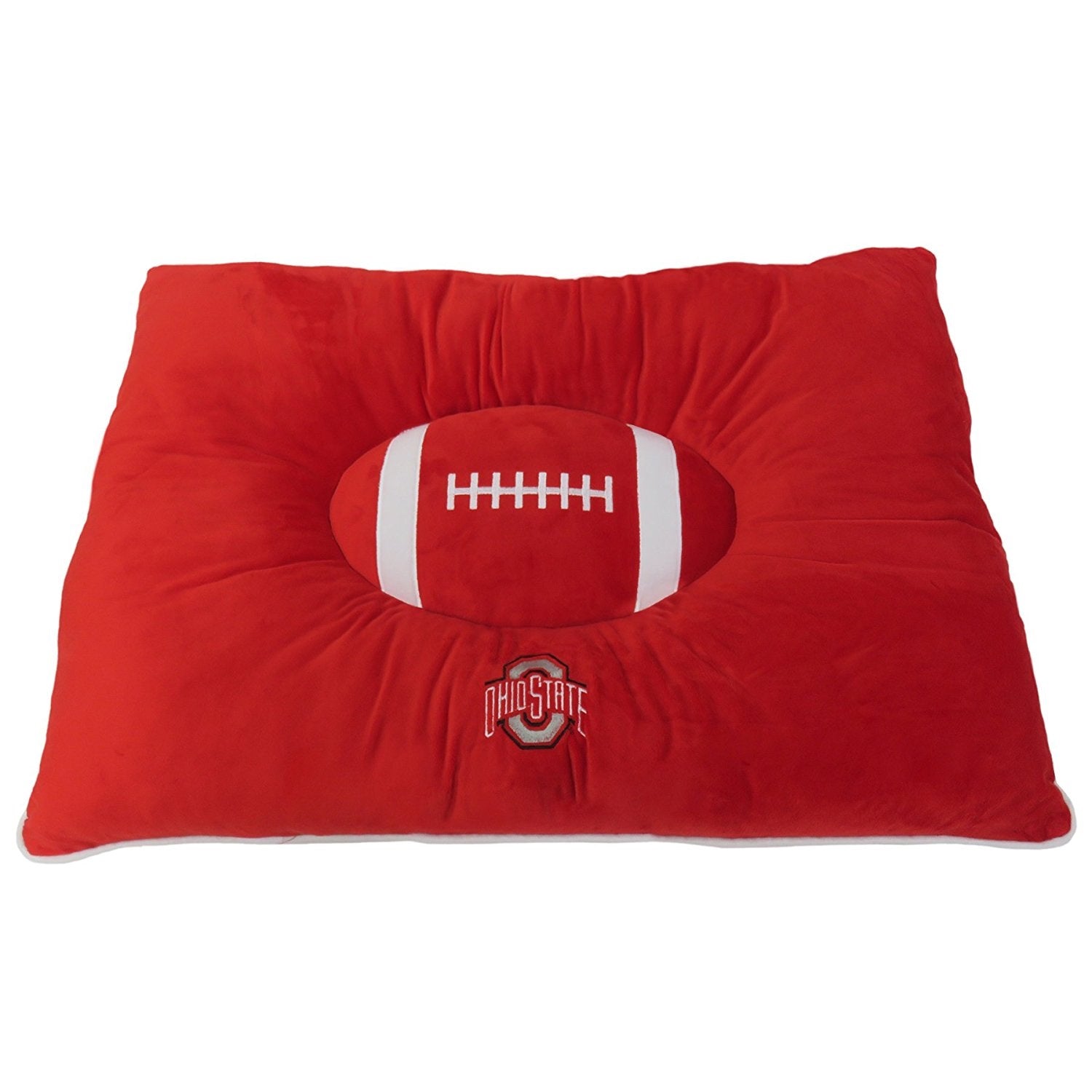 Ohio State Buckeyes Pet Pillow Bed - staygoldendoodle.com