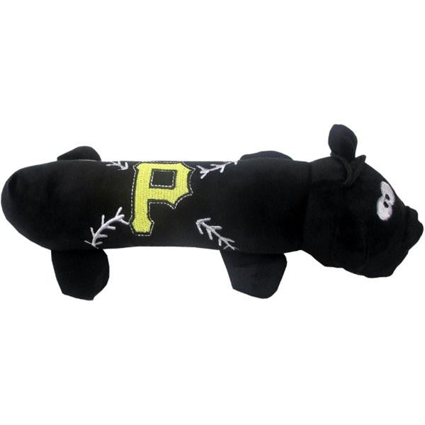 Pittsburgh Pirates Plush Tube Pet Toy - staygoldendoodle.com