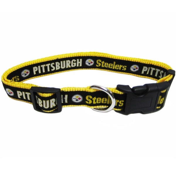 Pittsburgh Steelers Pet Collar - staygoldendoodle.com