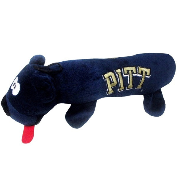 Pittsburgh Panthers Plush Tube Pet Toy - staygoldendoodle.com