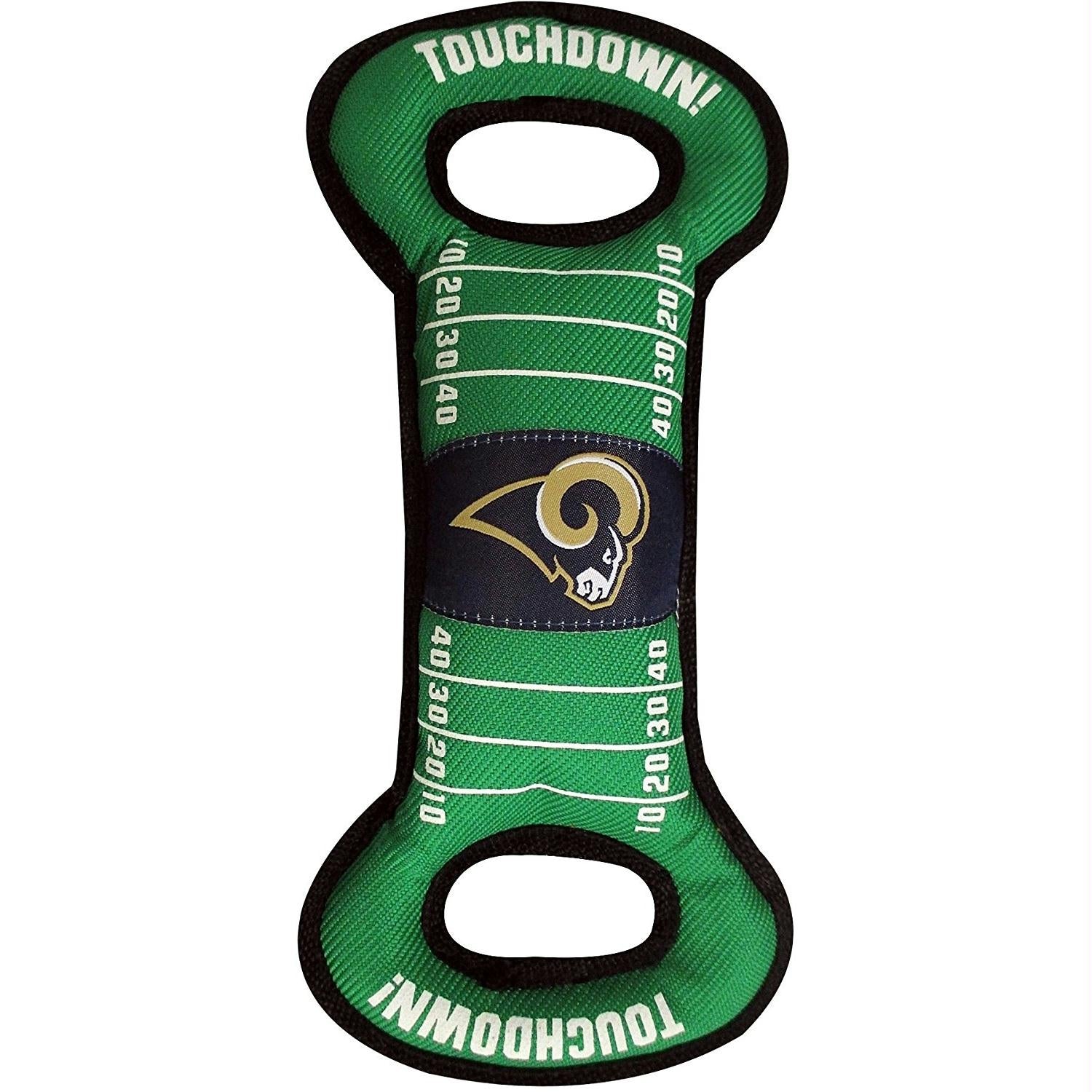 Los Angeles Rams Field Pull Dog Toy - staygoldendoodle.com