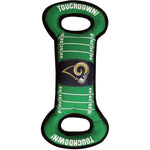 Los Angeles Rams Field Pull Dog Toy - staygoldendoodle.com