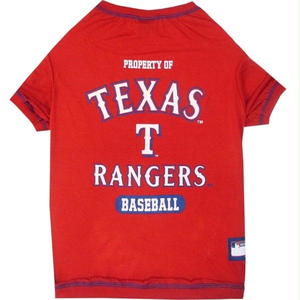 Texas Rangers Pet T-Shirt - staygoldendoodle.com