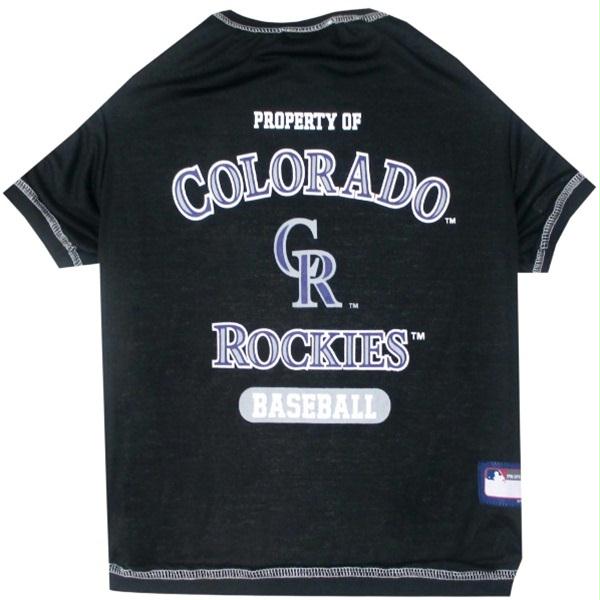 Colorado Rockies Pet T-shirt - staygoldendoodle.com