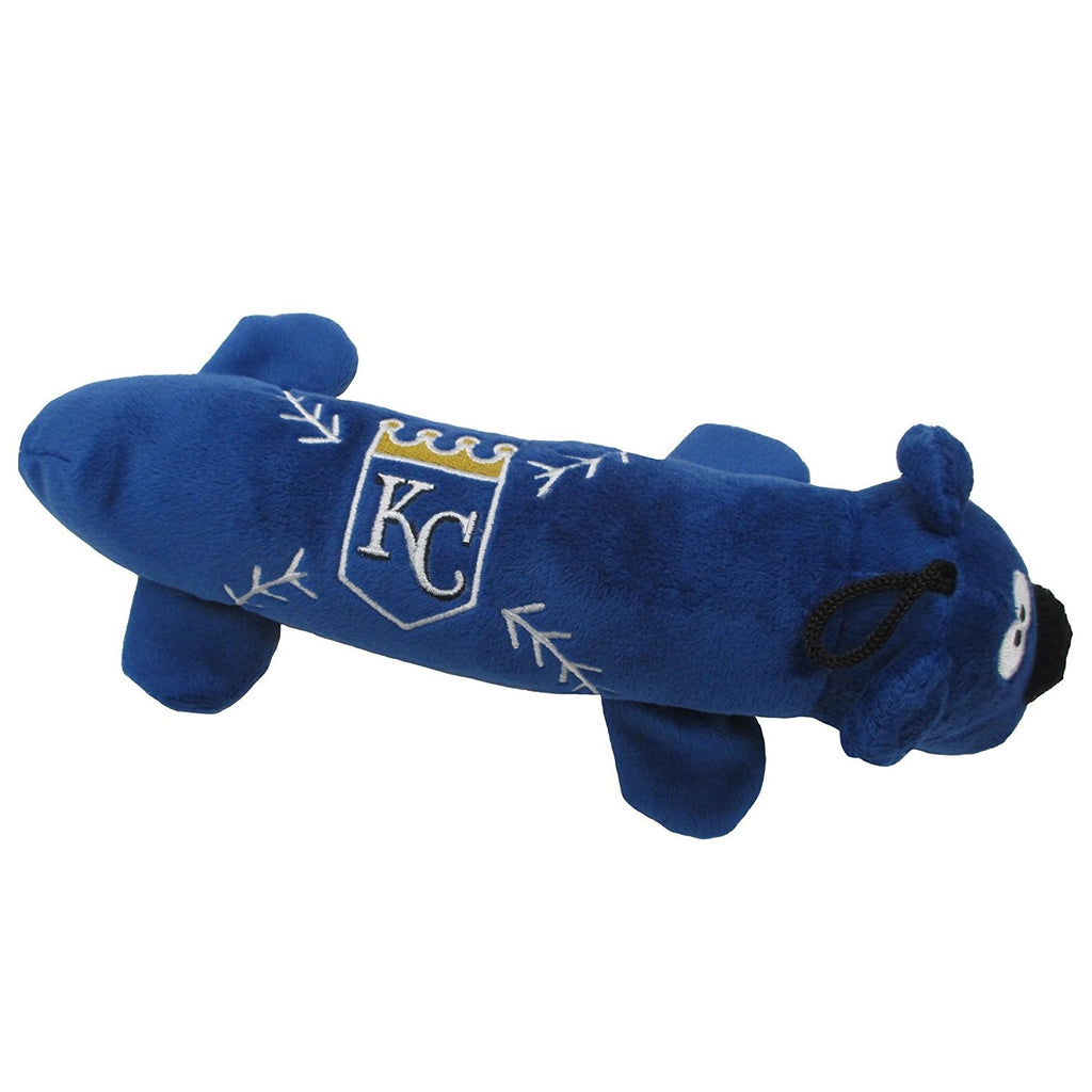 Kansas City Royals Plush Tube Pet Toy - staygoldendoodle.com