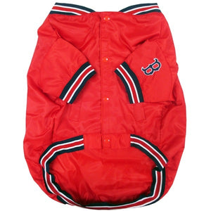 Boston Red Sox Pet Dugout Jacket - staygoldendoodle.com